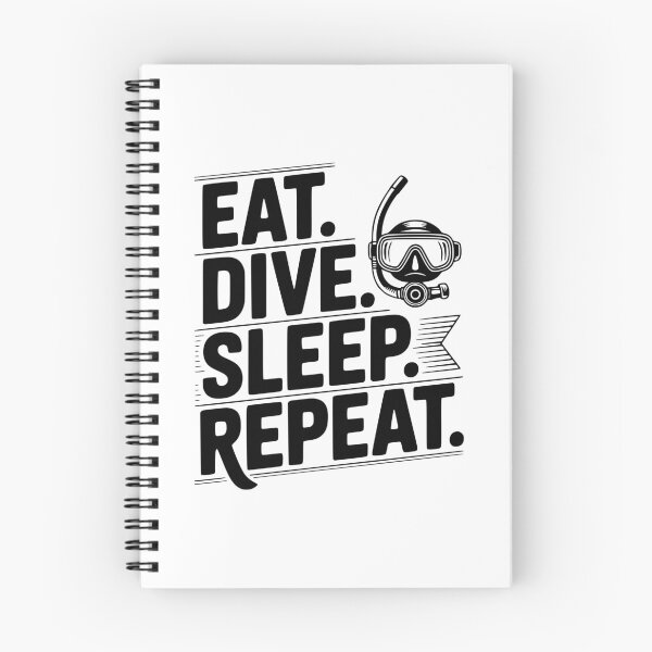 Item preview, Eat. Dive. Sleep. Repeat. designed and sold by Frank Ring.
