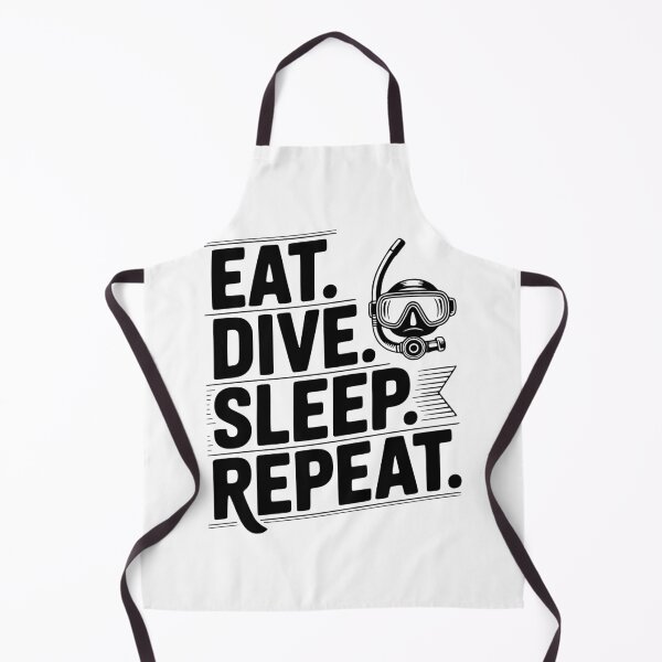 Item preview, Eat. Dive. Sleep. Repeat. designed and sold by Frank Ring.