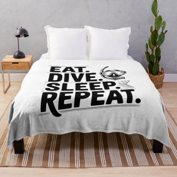 Item preview, Eat. Dive. Sleep. Repeat. designed and sold by Frank Ring.