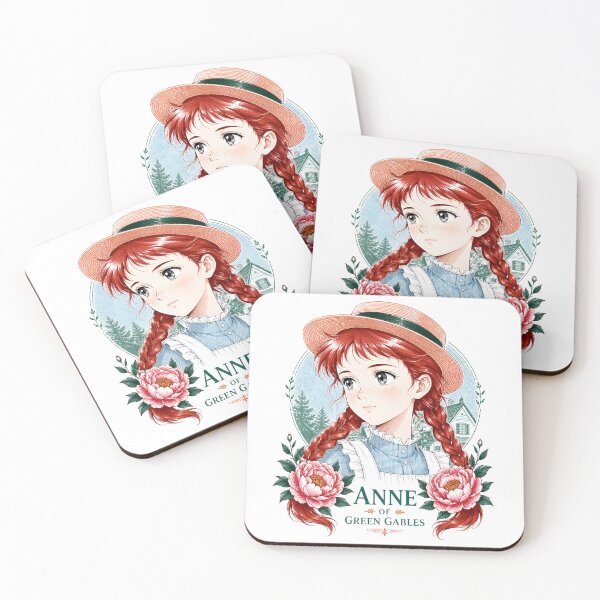 Item preview, Anne of Green Gables – Manga Rose Portrait designed and sold by Fenay Designs.