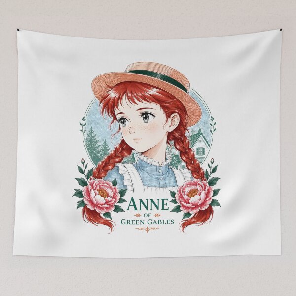 Item preview, Anne of Green Gables – Manga Rose Portrait designed and sold by Fenay Designs.