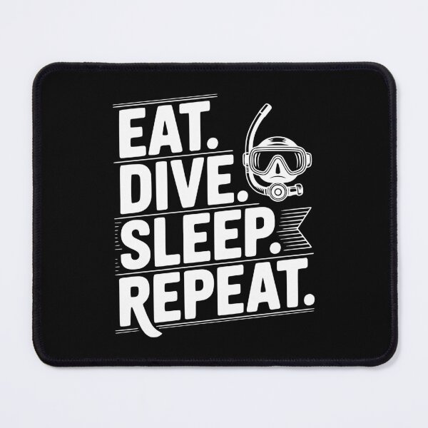 Item preview, Eat. Dive. Sleep. Repeat. designed and sold by Frank Ring.