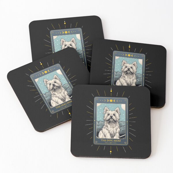 Item preview, Funny Skye Terrier Tarot Card Dog Mothers Day Mom designed and sold by rafaeltto.