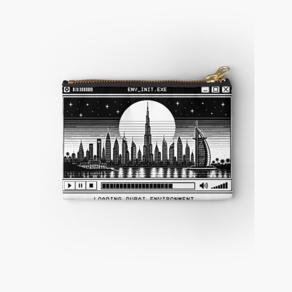 Item preview, Loading Dubai Environment - Retro Pixel Art Dubai Skyline designed and sold by deag1e ⭐.