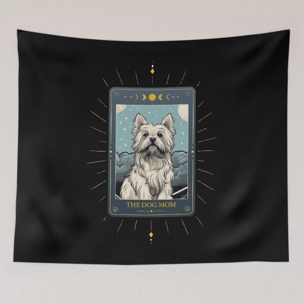 Item preview, Funny Skye Terrier Tarot Card Dog Mothers Day Mom designed and sold by rafaeltto.