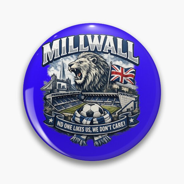 Item preview, Millwall Vintage Football Fan Art | No One Likes Us We Don't Care Supporter Design designed and sold by GarnerSupplyCo.