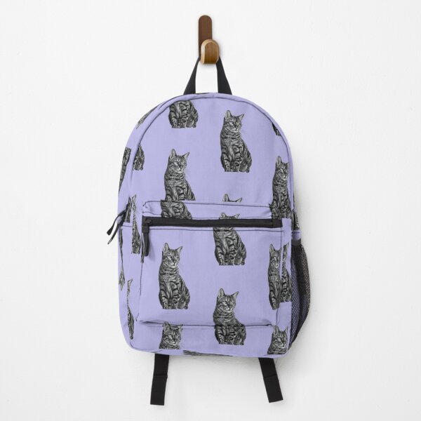 Item preview, Bengal Cat Portrait Chalk Sketch Illustration designed and sold by Exquisite Design Studio „Paculówka”.