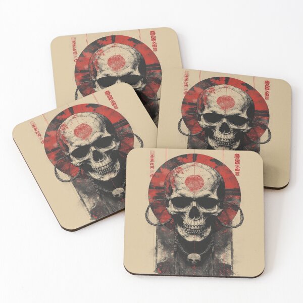 Item preview, SAMURAI SKULLS: Honor, After Death designed and sold by FANTASY FRENZY.
