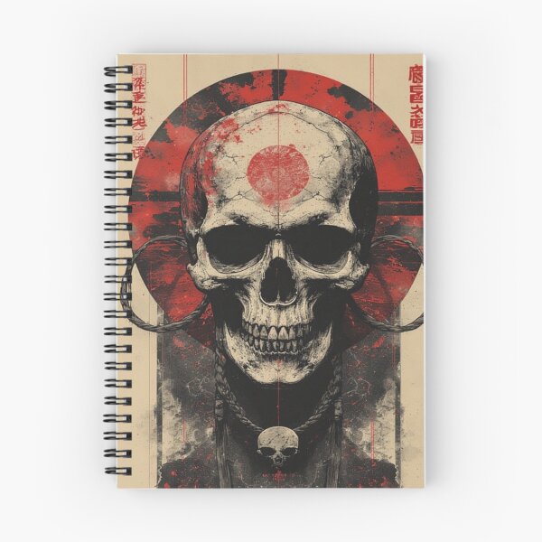 Item preview, SAMURAI SKULLS: Honor, After Death designed and sold by FANTASY FRENZY.