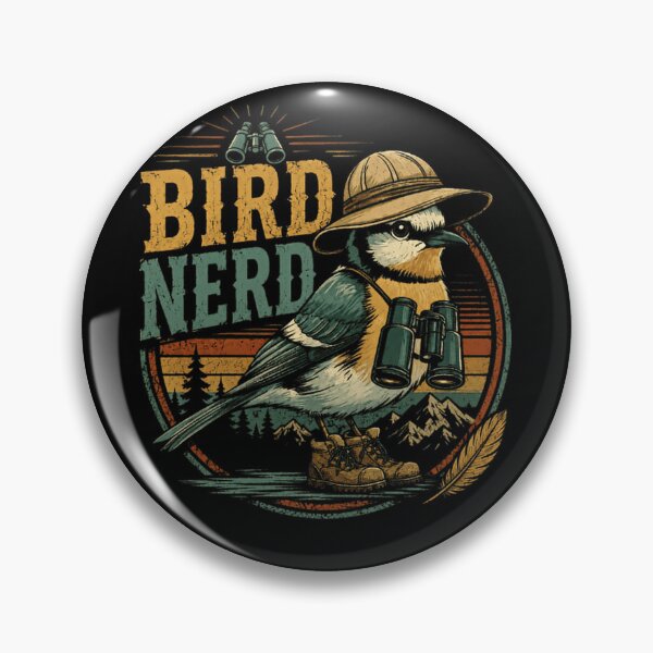 Item preview, Bird Nerd Birdwatching Birding Ornithology Enthusiast designed and sold by HumansStuck12.