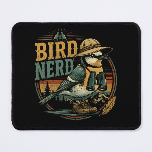 Item preview, Bird Nerd Birdwatching Birding Ornithology Enthusiast designed and sold by HumansStuck12.