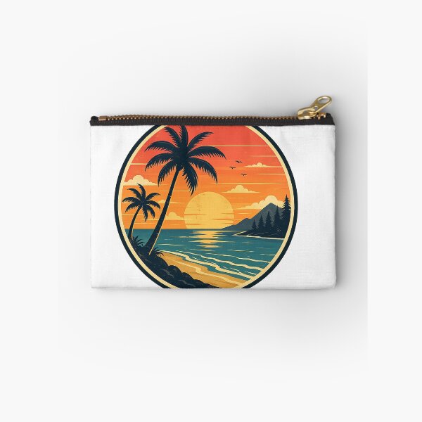 Item preview, Vintage Tropical Sunset Beach | Endless Summer Retro Design designed and sold by Lumivo Studio.