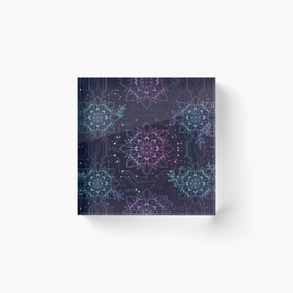 Item preview, Cosmic Sacred Geometry Crystal Mandala designed and sold by IntelliMindDesigns.