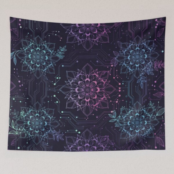 Item preview, Cosmic Sacred Geometry Crystal Mandala designed and sold by IntelliMindDesigns.