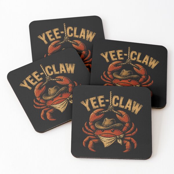 Item preview, Yee-Claw Western Cowboy Crab Country Ocean Humor designed and sold by HumansStuck12.