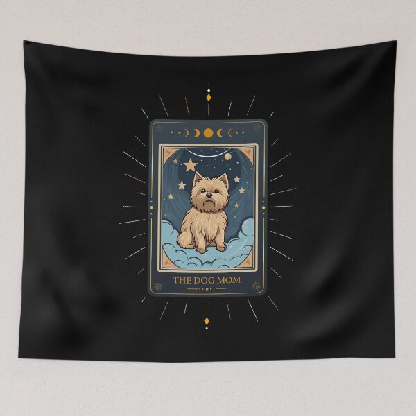 Item preview, Funny Yorkshire Tarot Card Dog Mothers Day Mom designed and sold by rafaeltto.