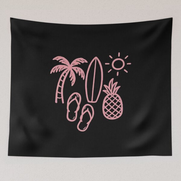 Item preview, Beach Elements Outline designed and sold by Gbriel3.