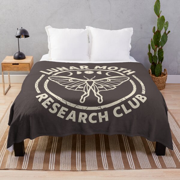 Item preview, Lunar Moth Research Club Vintage Emblem designed and sold by SplashTastic.