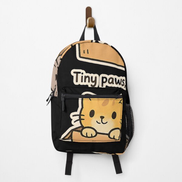 Item preview, Tiny Paws Big Love Cute Kittens in a Box Cat Lover Design designed and sold by Nawi32.