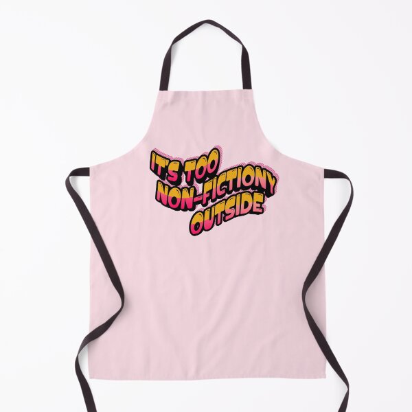 Item preview, Retro book lover: "It's Too Non Fictiony outside" designed and sold by Festive Bug.