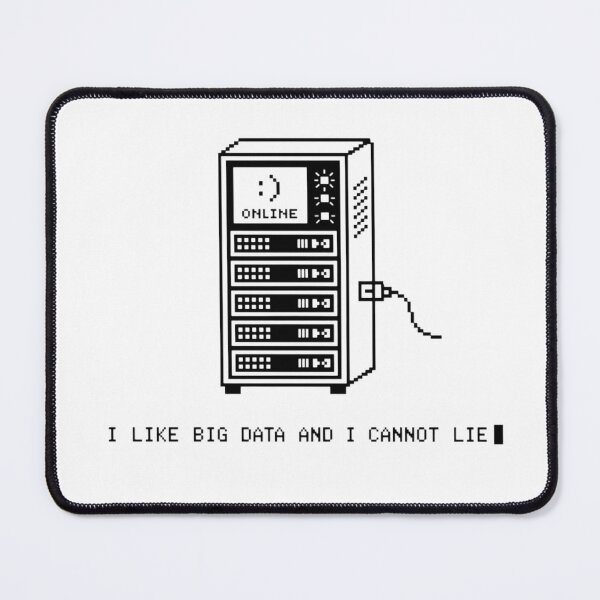 Item preview, I Like Big Data And I Cannot Lie - Funny Data Center Server Shirt designed and sold by deag1e ⭐.