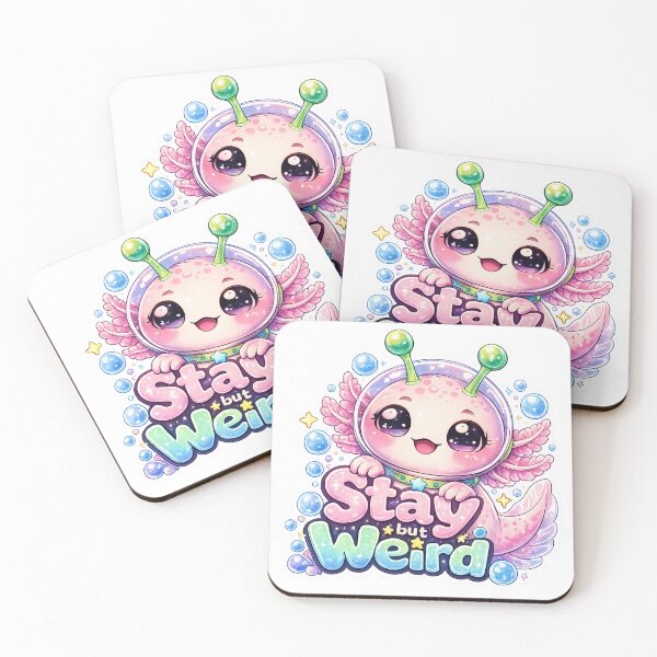 Item preview, Alien Axolotl Stay Weird designed and sold by Ruamid.