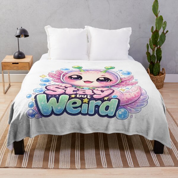 Item preview, Alien Axolotl Stay Weird designed and sold by Ruamid.