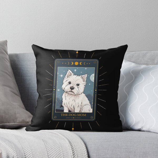 Item preview, Funny West Highland White Terrier Westie Tarot Card Dog Mothers Day Mom designed and sold by rafaeltto.
