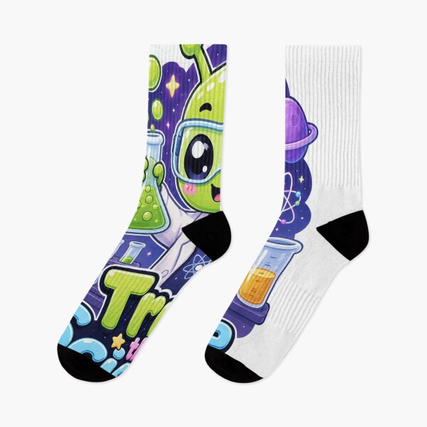 Item preview, Trust the Science Alien Scientist designed and sold by Ruamid.