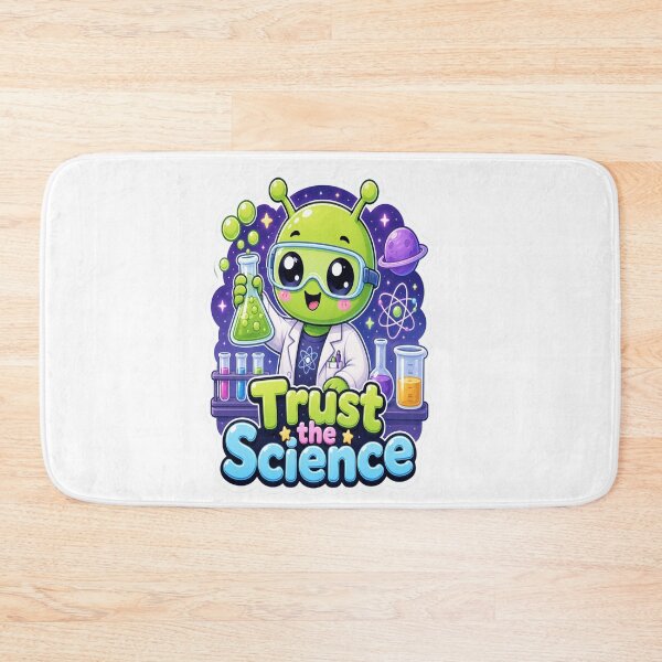 Item preview, Trust the Science Alien Scientist designed and sold by Ruamid.
