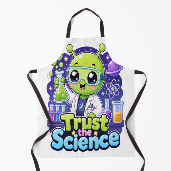 Item preview, Trust the Science Alien Scientist designed and sold by Ruamid.