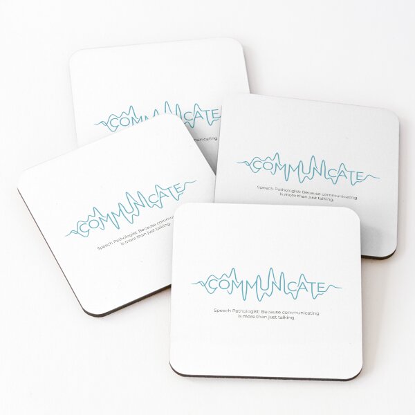 Item preview, Speech Pathologist Soundwave Art – Communicate Speech Therapy Graphic designed and sold by mentosdesigner.