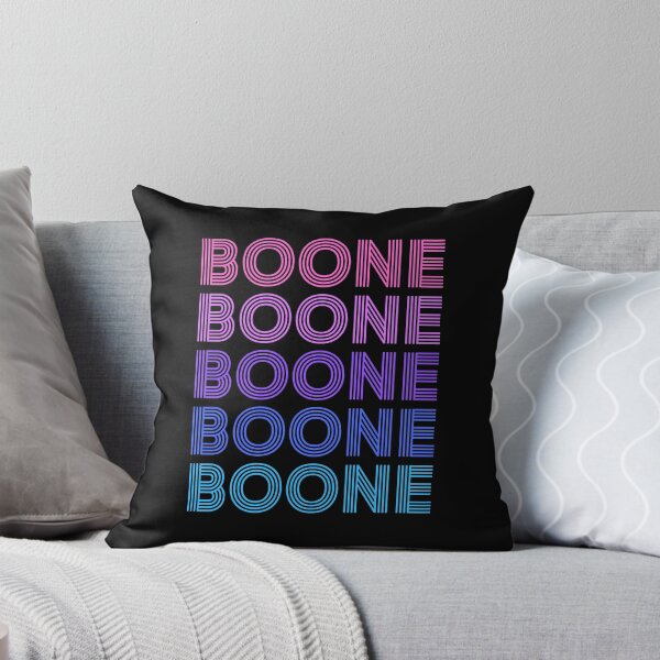 Item preview, Boone Retro Gradient Typography Minimalist Fan designed and sold by PixlCrypt.