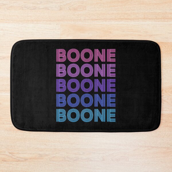 Item preview, Boone Retro Gradient Typography Minimalist Fan designed and sold by PixlCrypt.