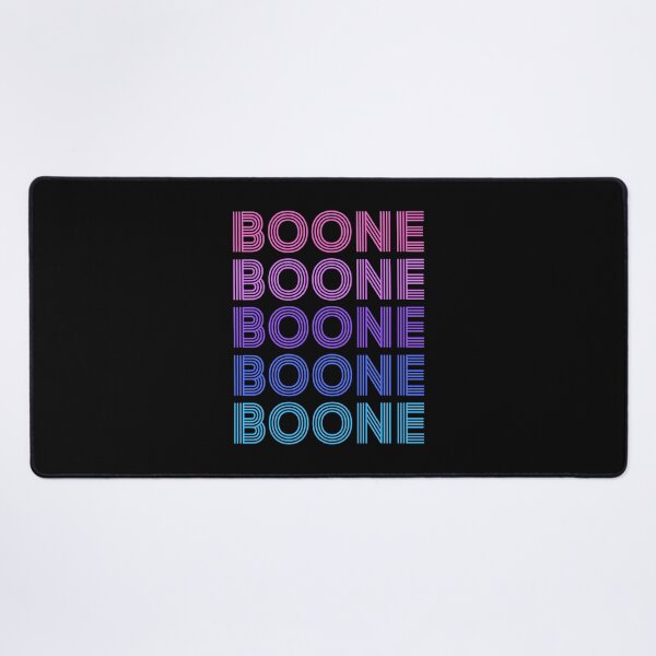 Item preview, Boone Retro Gradient Typography Minimalist Fan designed and sold by PixlCrypt.