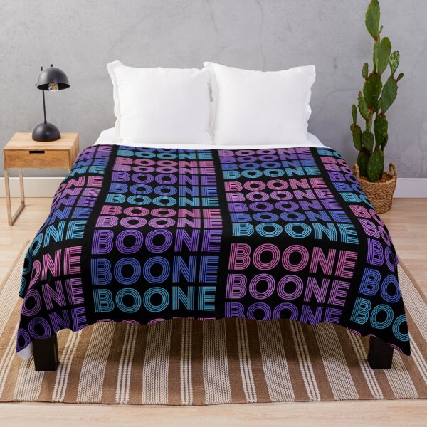 Item preview, Boone Retro Gradient Typography Minimalist Fan designed and sold by PixlCrypt.