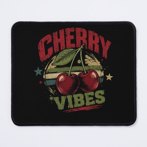 Item preview, Cherry Vibes Summer Fruit Lovers Retro Positive Mood designed and sold by HumansStuck12.