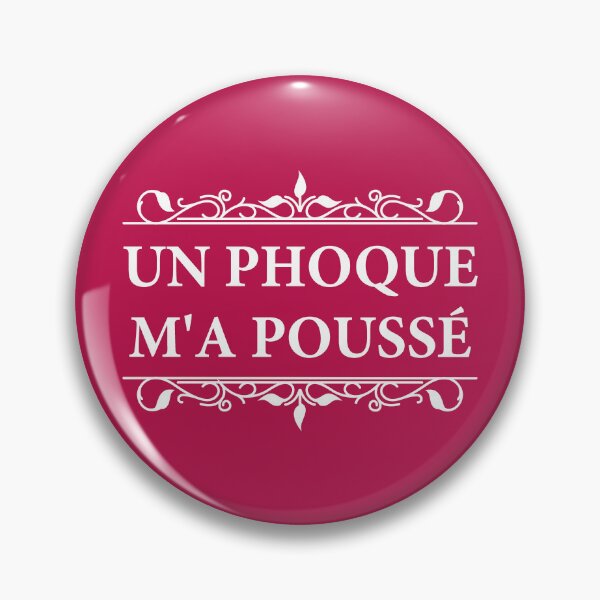 Item preview, Un Phoque M'a Poussé Minimalist French Quote | A Seal Pushed Me designed and sold by SofiaTrendShirt.