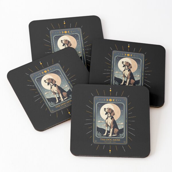 Item preview, Funny Treeing Walker Coonhound Tarot Card Dog Mothers Day Mom designed and sold by rafaeltto.