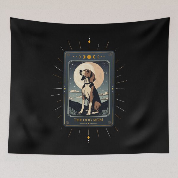 Item preview, Funny Treeing Walker Coonhound Tarot Card Dog Mothers Day Mom designed and sold by rafaeltto.