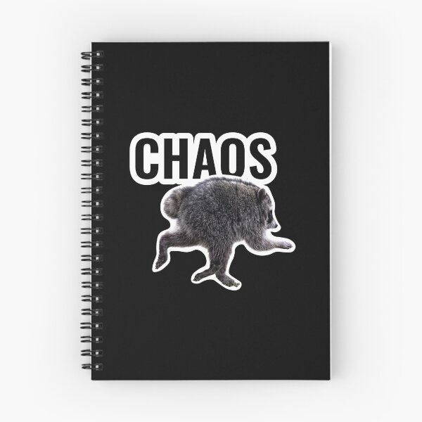 Item preview, Running Chaos Raccoon Meme designed and sold by StikerChuns.