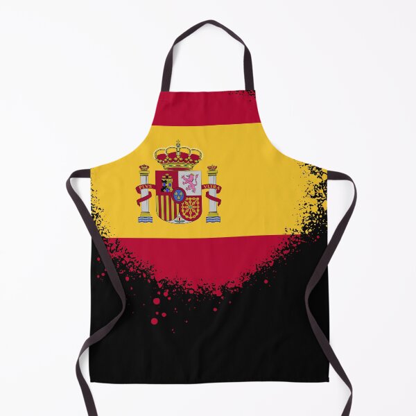 Item preview, Spain Flag Spray Paint Splatter Style designed and sold by DelfDesign.