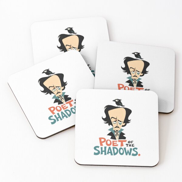Item preview, Edgar Allan Poe – Poet of the Shadows Cartoon designed and sold by Fenay Designs.