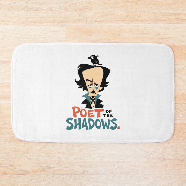 Item preview, Edgar Allan Poe – Poet of the Shadows Cartoon designed and sold by Fenay Designs.