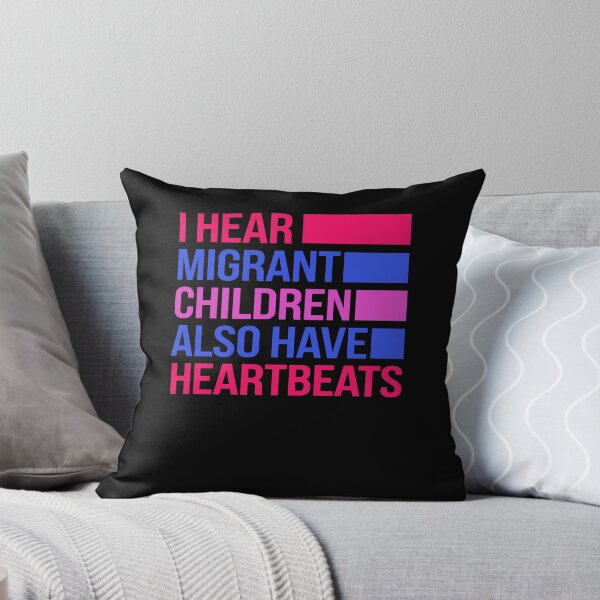 Item preview, I Hear Migrant Children Also Have Heartbeats Human Rights Protest designed and sold by PixlCrypt.