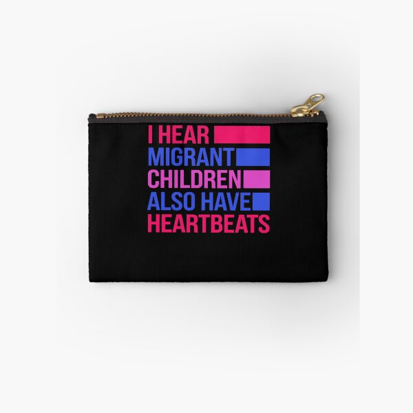 Item preview, I Hear Migrant Children Also Have Heartbeats Human Rights Protest designed and sold by PixlCrypt.