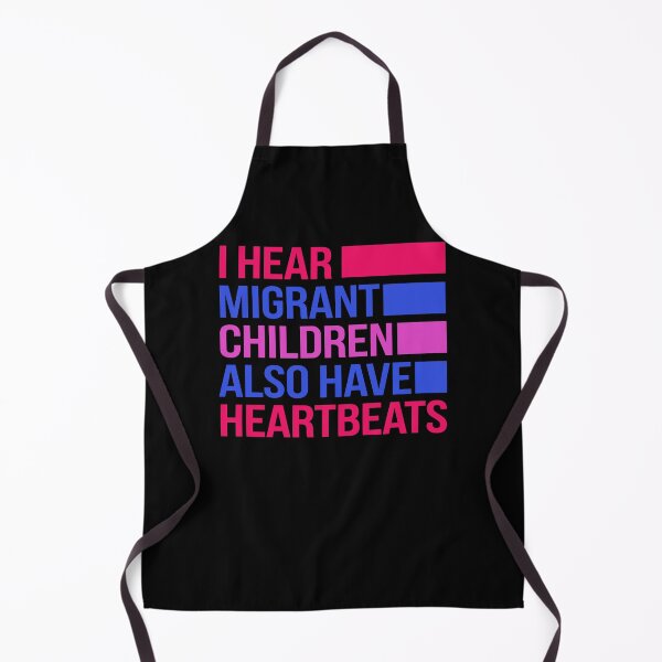 Item preview, I Hear Migrant Children Also Have Heartbeats Human Rights Protest designed and sold by PixlCrypt.