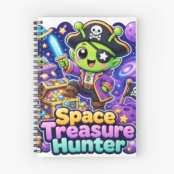 Item preview, Alien Pirate Space Treasure Hunter designed and sold by Ruamid.