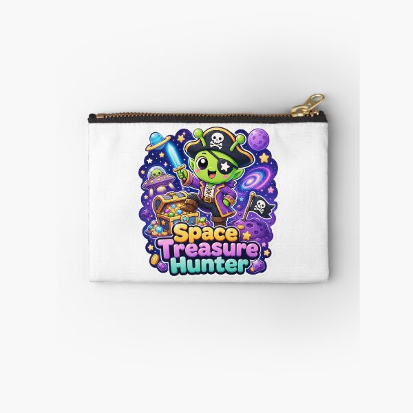 Item preview, Alien Pirate Space Treasure Hunter designed and sold by Ruamid.