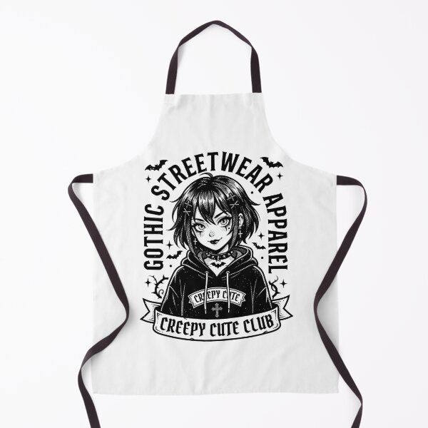 Item preview, Creepy Cute Club Gothic Anime Streetwear Girl designed and sold by CurioStick.